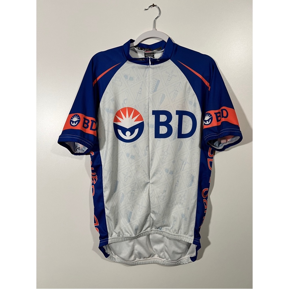 Cycling Jersey with Zipper Front and Many Pockets Men’s XL